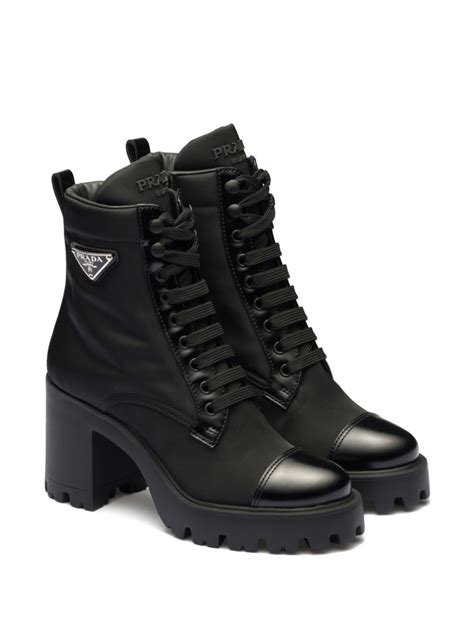 prada triangle boots|real real Prada boots.